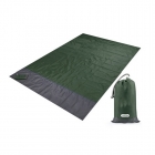 Waterproof Portable Outdoor Beach Mat Green