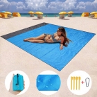 Waterproof Portable Outdoor Beach Mat Blue